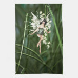 A Glow in the Garden Kitchen Towel