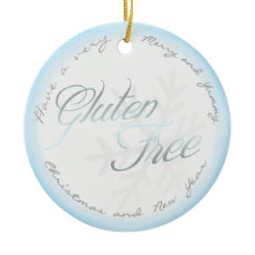 A Gluten Free Ornament - For the Snowflake Tree ornament