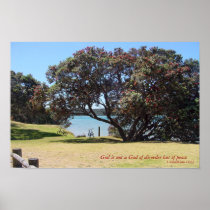 A God of Peace (1 Corinthians 14:33) posters
