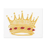 A Golden King's Crown With Jewels