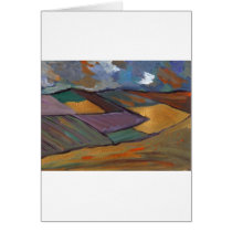 A GOLDEN LANDSCAPE GREETING CARDS