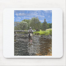A Good Day Fishing Mousepad