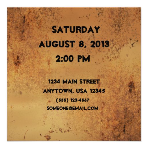 A good old American BBQ! Custom Invites