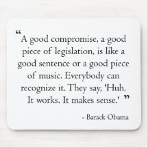 A good piece of legislation mouse pad