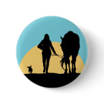 A Good Ride Pinback Button