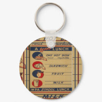 A Good School Lunch keychains by gotraw A Good School Lunch keychains
