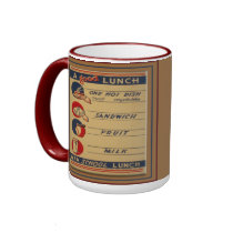 A Good School Lunch mugs by gotraw A Good School Lunch mugs