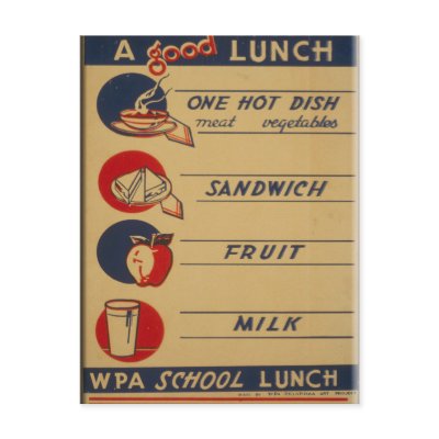 A Good School Lunch Post Cards by gotraw