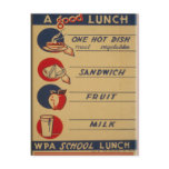 A Good School Lunch postcards