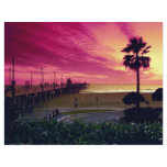 A gorgeous sunset at the pier, Huntington Beach, C flyers