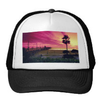A gorgeous sunset at the pier, Huntington Beach, C hats