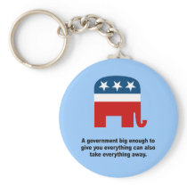 A government big enough to give you everything key chains