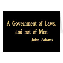 A Government of Laws cards