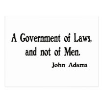 A Government of Laws postcards
