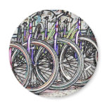 A great bike design fridge magnet