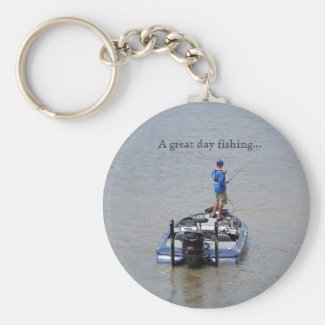 A Great Day Fishing... Keychain