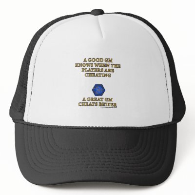 A Great DM Cheats Better Hat by thefrozenduck