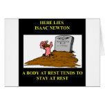 A Great Physics Design Greeting Card