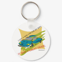 A Great Trade. keychains