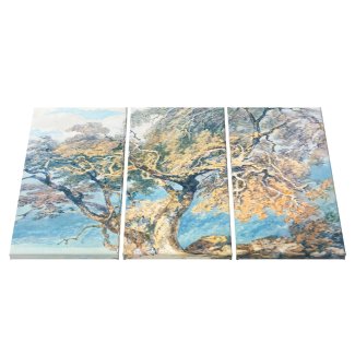 A Great Tree Joseph Mallord William Turner art Gallery Wrap Canvas