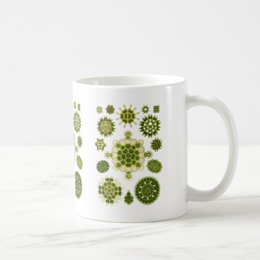 A Green Algae Coffee Mugs