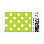 A green stamp