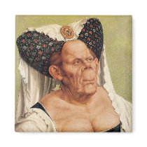A Grotesque Old Woman, possibly Princess Margaret Magnet