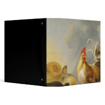 A Group of Farmyard Fowl, 1643 Vinyl Binder