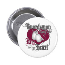 A Guardsman holds the key to my Heart Pins