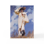 A Gust of Wind by John Singer Sargent Greeting Card