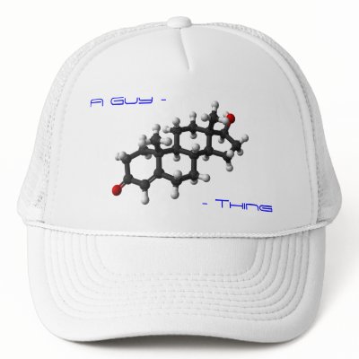 A Guy Thing ... Trucker Hats by LSDmeCom