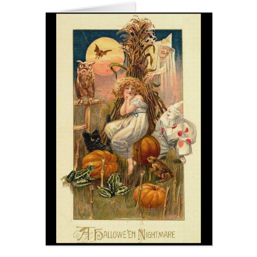 A Halloween Nightmare Card