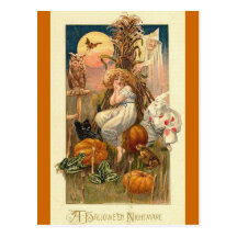 A Halloween Nightmare Postcards