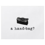 A Handbag? Flyer Design