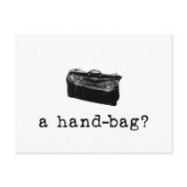 A Handbag? Post Card