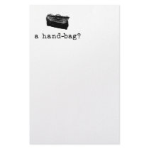 A Handbag? Stationery