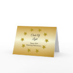A Happy 50th Wedding Anniversary Card Stars