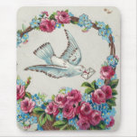 A Happy Birthday Basket and Dove Mouse Mats