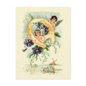 A Happy Birthday Cherub Greeting postcards by VintageHolidays A Happy Birthday Cherub Greeting postcards