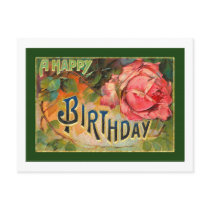 A Happy Birthday Postcards