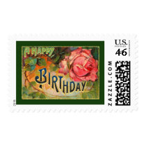 A Happy Birthday Stamp