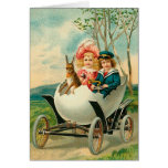 A Happy Easter To You Eggshell Car Card