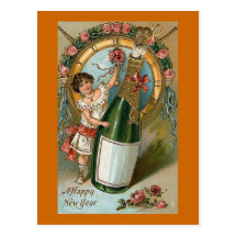 A Happy New Year Postcard