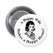 A happy wife buttons