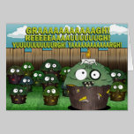 A Happy ZombieCake Birthday 2 cards
