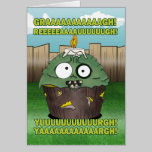 A Happy ZombieCake Birthday cards