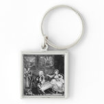A Harlot's Progress, plate II, Quarrels Key Chain