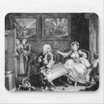 A Harlot's Progress, plate II, Quarrels Mouse Pad