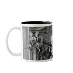 A Harlot's Progress, plate II, Quarrels Mugs