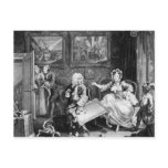A Harlot's Progress, plate II, Quarrels Post Cards